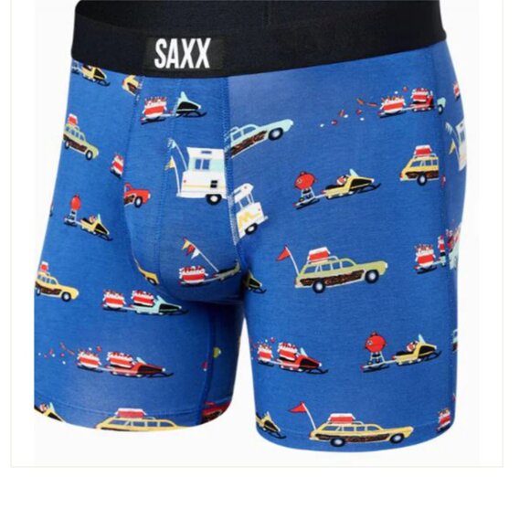 SAXX VIBE Boxer Briefs “Tailgate" - Picture 1 of 4